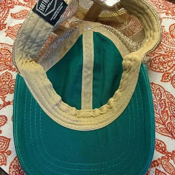 Modica Market 30A hat green adjustable 
Seaside style - Picture 3 of 5